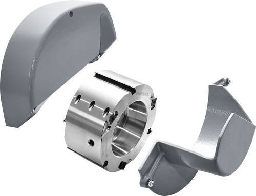 Festool Kerveneinrichtung RS-HK 160x80 in Grau, Breite: 16 cm, Höhe: 8 cm - Bild 1