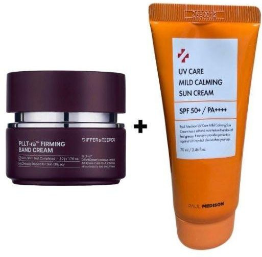 DIFFER&DEEPER PLLT-RA Straffende Band-Creme, 50 g, Poly-L-Milchsäure-Komplex - Bild 1