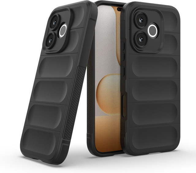 Schutzhülle aus weichem Silikon-TPU für Honor 600 Pro und Honor 600 Lite in Schwarz oder Grau - Bild 1