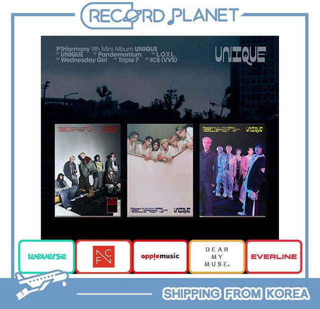 9. Mini-Album Unique B Ver. von P1Harmony, CD - Bild 1