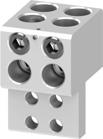 Siemens 3KD9511-1 Flachanschluss in Silber - Bild 1