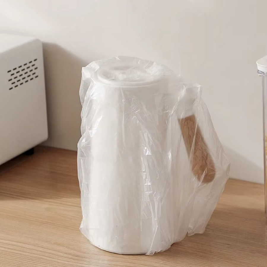 10er Set transparente Einweg-Plastikfolie als Staubschutz und Abdeckung für Küche, Wohnmöbel und Elektrogeräte - Bild 3