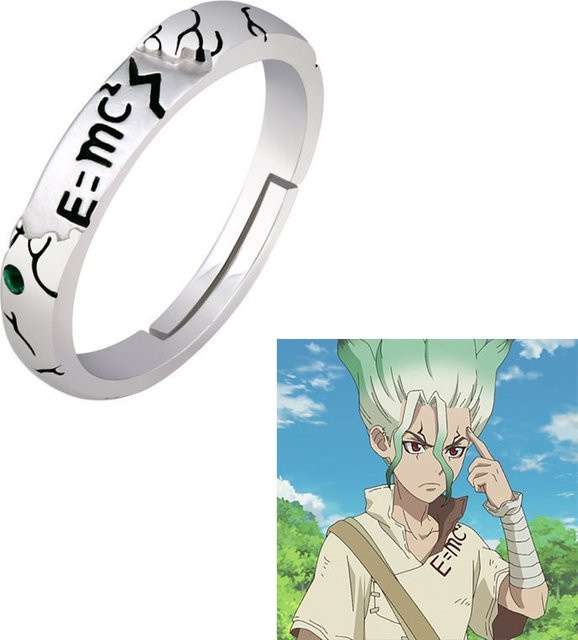 Bandai Ring, Messing, Silber, Unisex - Bild 1