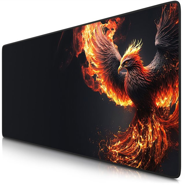 Titanwolf Gaming Mauspad XXL Phoenix Speed Deskpad, Multicolor, B/T: 90 cm x 40 cm - Bild 1