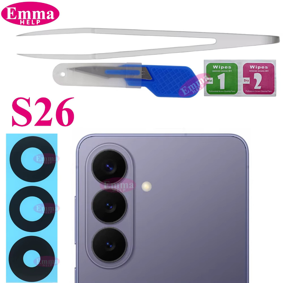 Samsung Ersatzglas für die Rückkamera des S24 Ultra, S25 oder S23 Plus inklusive Klebstoff und Werkzeug - Bild 4