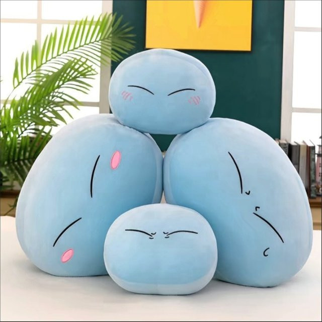 Bandai Rimuru Schleim Kissen, Plüschpuppe, Blau - Bild 1