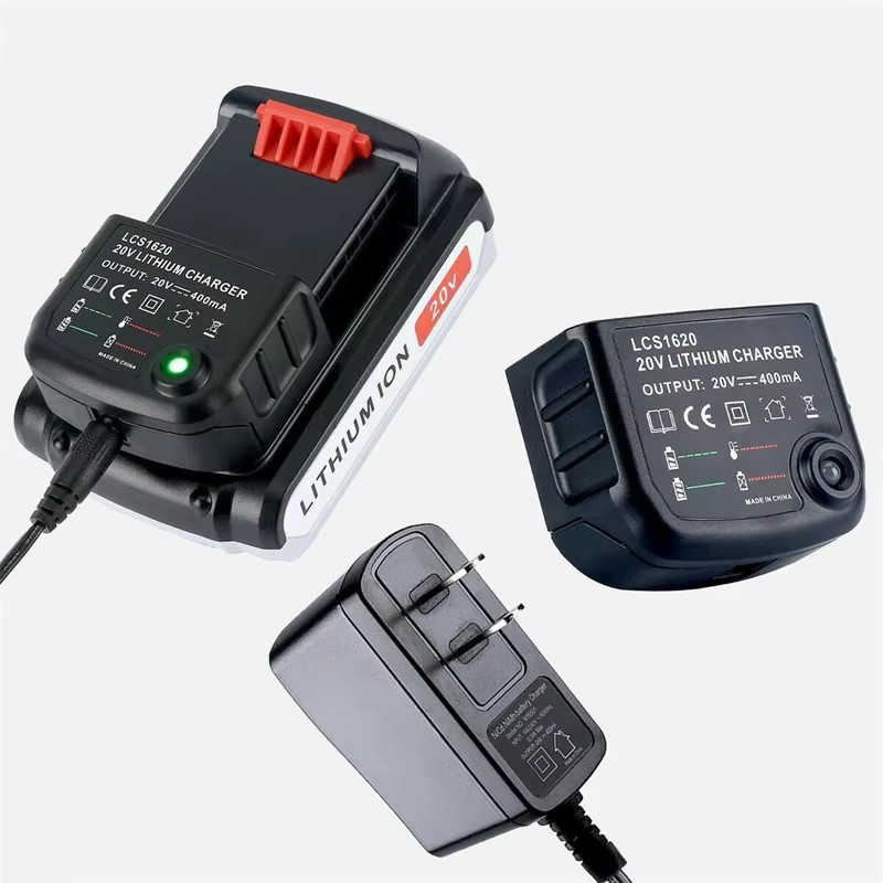 Black+Decker Lithium-Ionen-Batterieladegerät für 10,8 V, 14,4 V, 18 V und 20 V Serien sowie LBXR20 Bohrmaschinen und Akkuschrauber - Bild 4