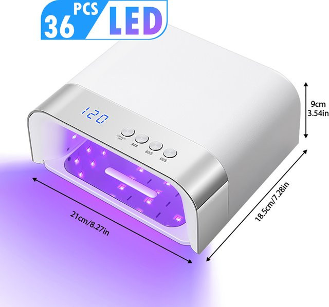 DianaBeauty UV-Nagellampe, tragbarer Nageltrockner - Bild 1