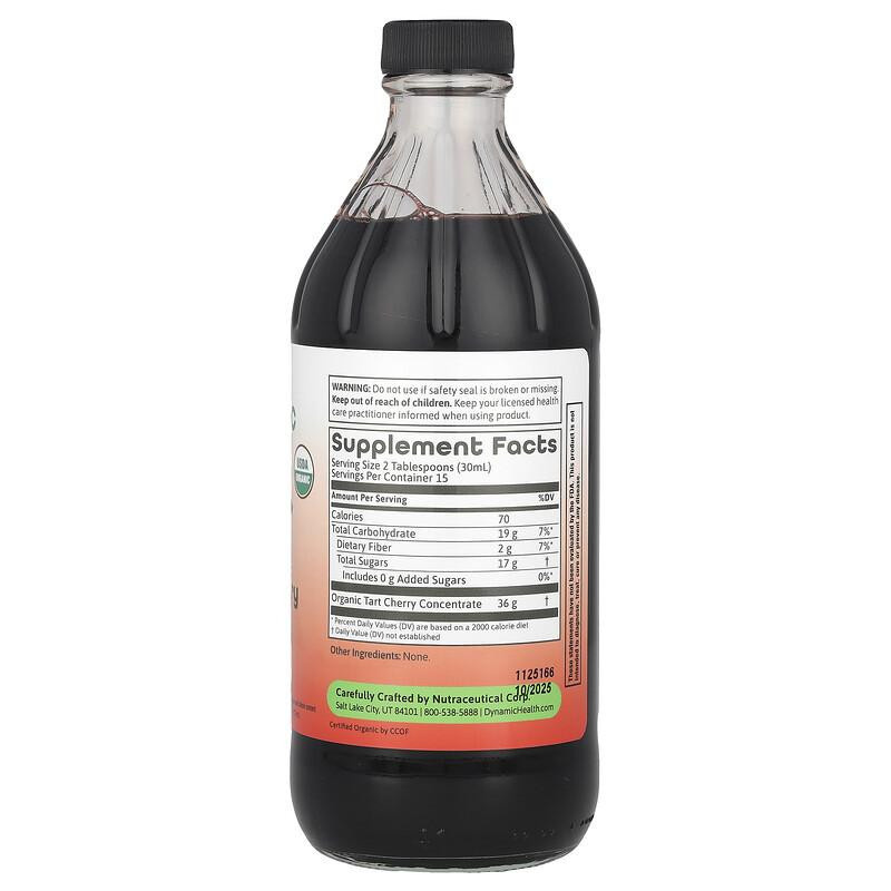 Dynamic Health Sauerkirschkonzentrat Sirup 0,473 l - Bild 2