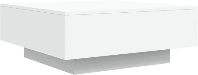 vidaXL Couchtisch Weiß Modern aus Holzwerkstoff B/T/H: 80 x 80 x 31 cm - Bild 1