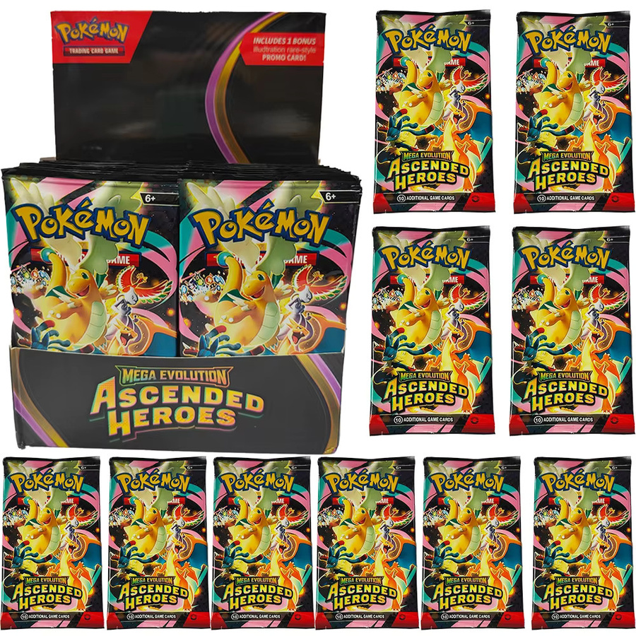 Bandai Pokémon Destined Rivals Prismatic Evolutions Stellar Crown Ascended, Kampfkarten, 30/360 Stück, ab 6 Jahren - Bild 3