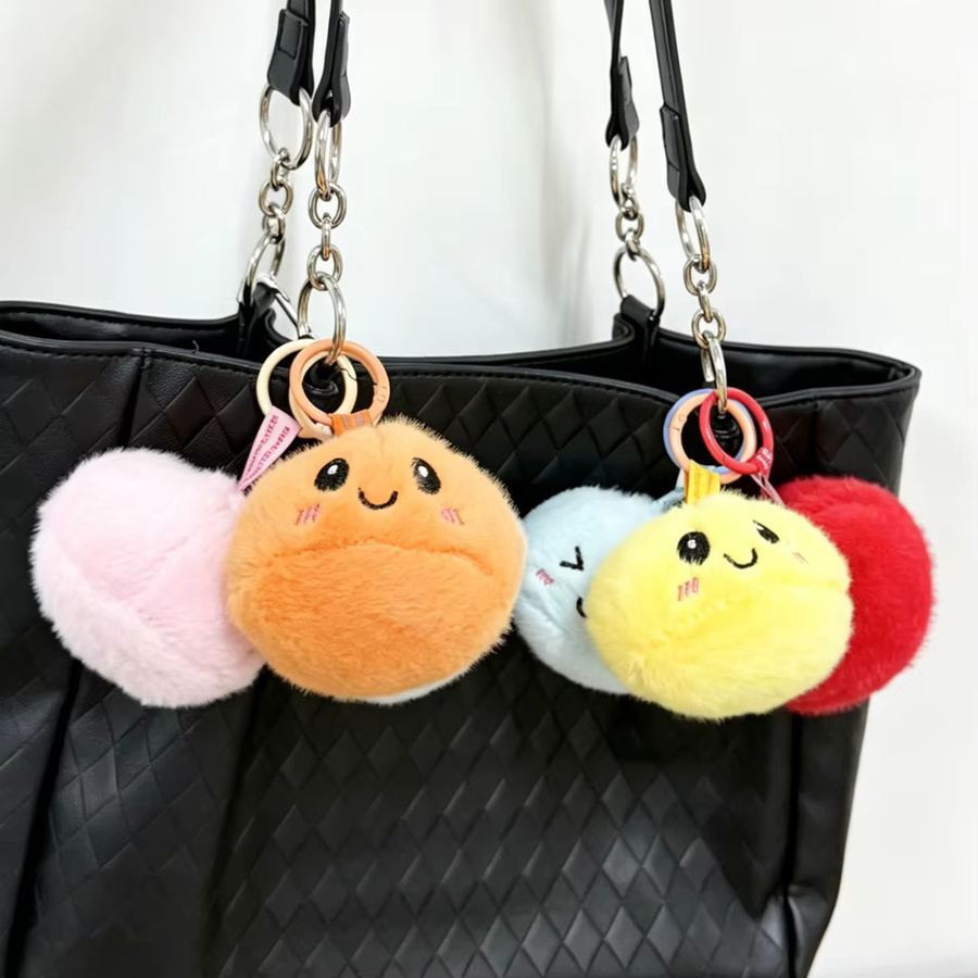 Bandai Dampfbrötchen-Anhänger-Puppen, Plüsch / Textil, Bunt / Mehrfarbig, 6-teiliges Set - Bild 2