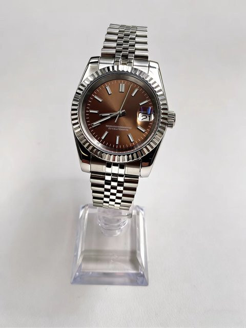 Seiko Armbanduhr, Edelstahl, Grün, Herren, 39 mm - Bild 1