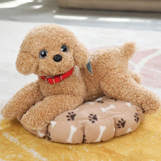 Yiran Health & Beauty Teddy-Hund-Stofftier, Braun, ab 1,5 Jahre - Bild 1