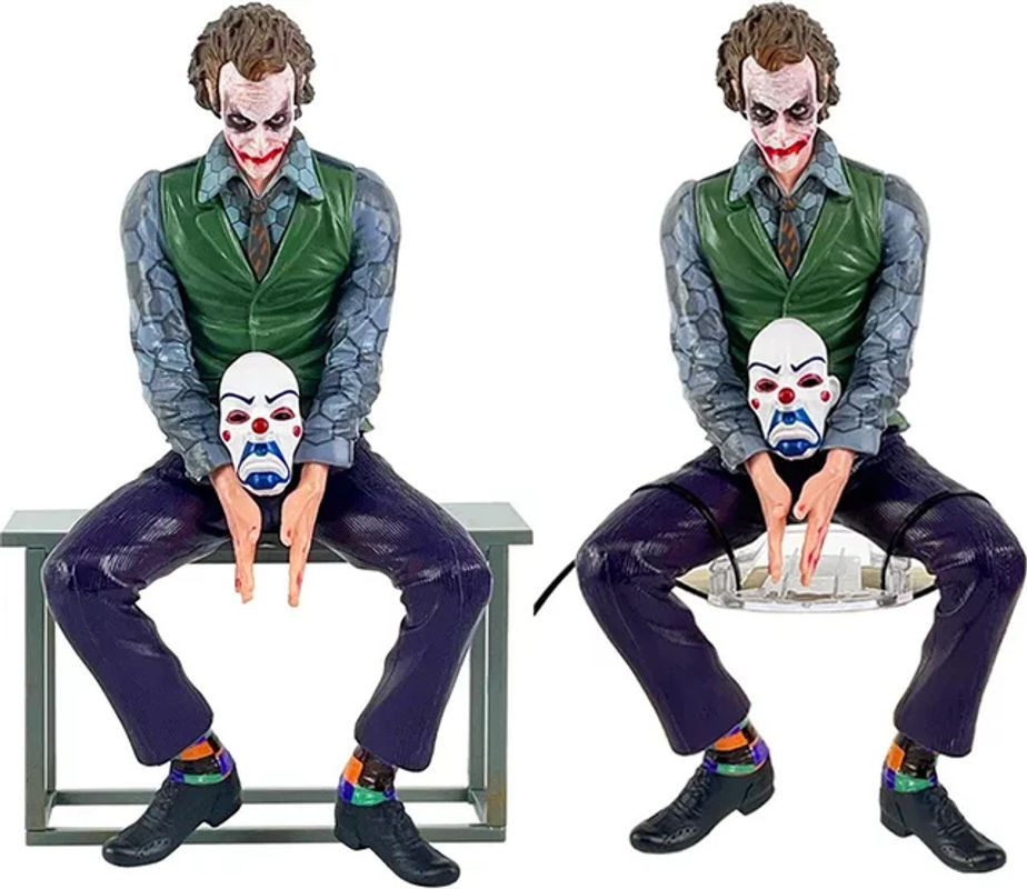 Bandai Joker Anime Figur in grünem Anzug mit Maske als Modell und Dekoration für Kinder - Bild 1