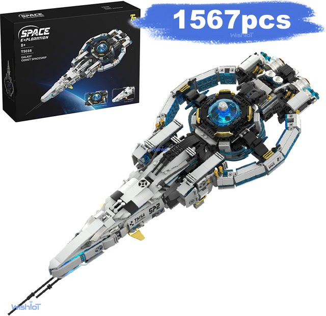 wishiot Space Series Galaxy Comet, Bausteine, 1567 Teile, ab 8 Jahren - Bild 1