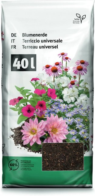 Torffreie Blumenerde für Garten, Balkon und Terrasse, 2280 kg - Bild 1