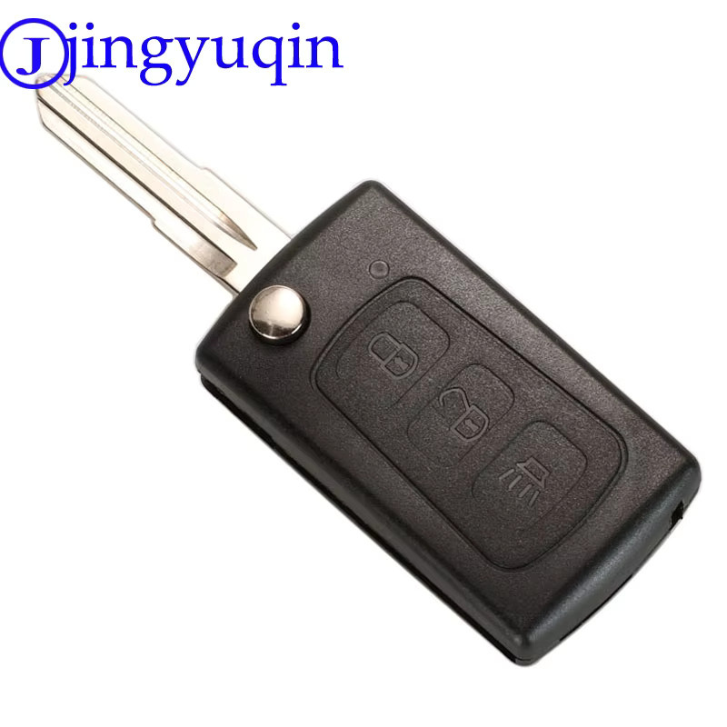 Jingyuqin Flip Folding Remote Key Cover für Great Wall Hover Haval H3 H5 in Schwarz - Bild 2
