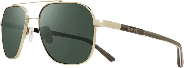 Revo Harrison Sonnenbrille, Aviator, Titanium, Gold, Herren, Vollrand - Bild 1