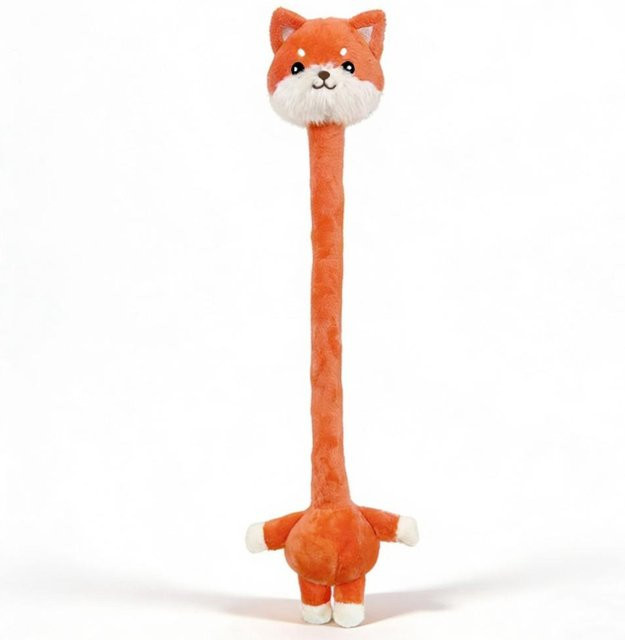 Plüsch Schlüsselanhänger Katze, Weiß, Unisex, 40 cm - Bild 1