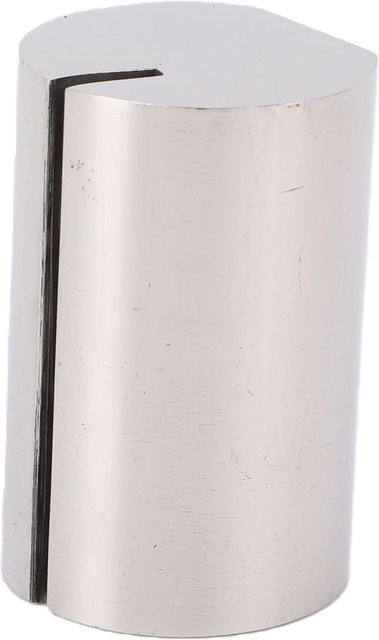 Fishine Tischnummerhalter Zylinder aus Edelstahl in Silber - Bild 1