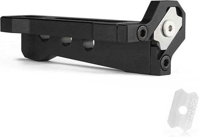 Kkmoon Manueller Lichtbogenschneider aus Aluminiumlegierung für Holzbearbeitung und Kantenstreifen in Schwarz - Bild 1