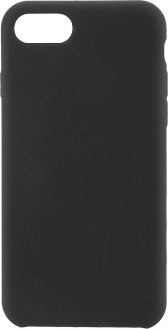 Apple Back Cover Soft Touch Handyhülle für iPhone 7, iPhone 8 und iPhone SE (2020) in Schwarz - Bild 1