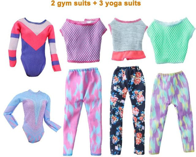 Discover Intime Mode-Puppenkleidung, 5-teiliges Set, Sport, ab 14 Jahren - Bild 1