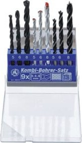 BGS Do it yourself Kombi-Bohrer-Satz 5 - 8 mm, 9-teilig, multicolor - Bild 1