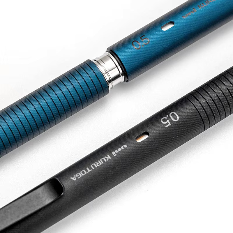 Uniball Kuru Toga Druckbleistift mit 0,5 mm Mine und automatischer Drehtechnik in Graphit - Bild 3