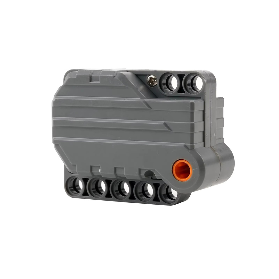 Wishiot Pull Back Motor MOC Technische Bausteine in Grau für DIY modifizierte Spielzeugautos - Bild 2