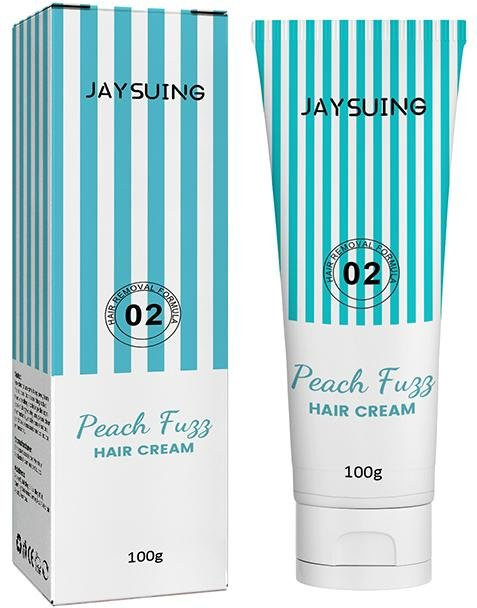 QUEYEA LOVE Haarentfernungs-Gesichtscreme, 100 ml, mit Niacinamid und Panthenol - Bild 1