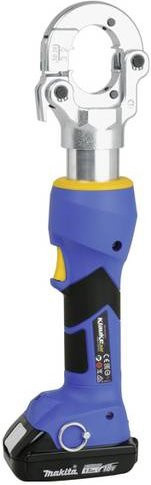 Klauke EKM6022CFM Hydraulische Handpresse 18V mit 1.5Ah Li-Ion Akku in Blau - Bild 1