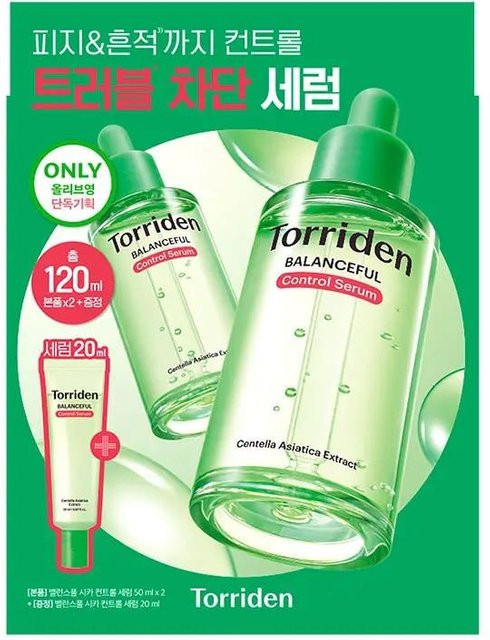 TORRIDEN Balanceful Cica Control Serum, 50 ml, für unreine Haut - Bild 1