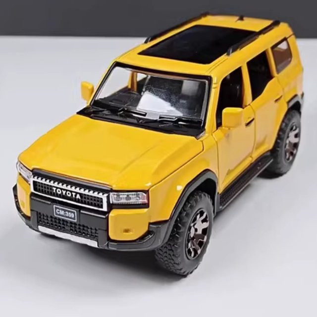 MAKEDA Prado HIACE Legierung Auto Modell, 1:32, Metall, mit Licht und Sound - Bild 1