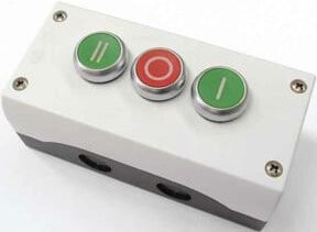 Eaton Drucktaster M22-I3-M1 in Grau, Aufbauvariante aus Kunststoff mit IP67 Schutzart - Bild 2