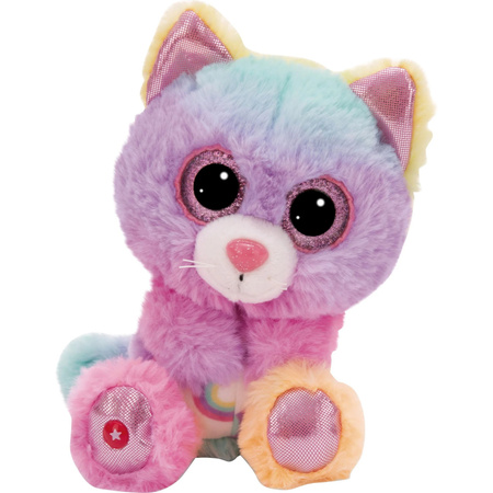 Nici Glubschis Katze Miss Mellie Kuscheltier in Rosa/Pink, ca. 15 cm