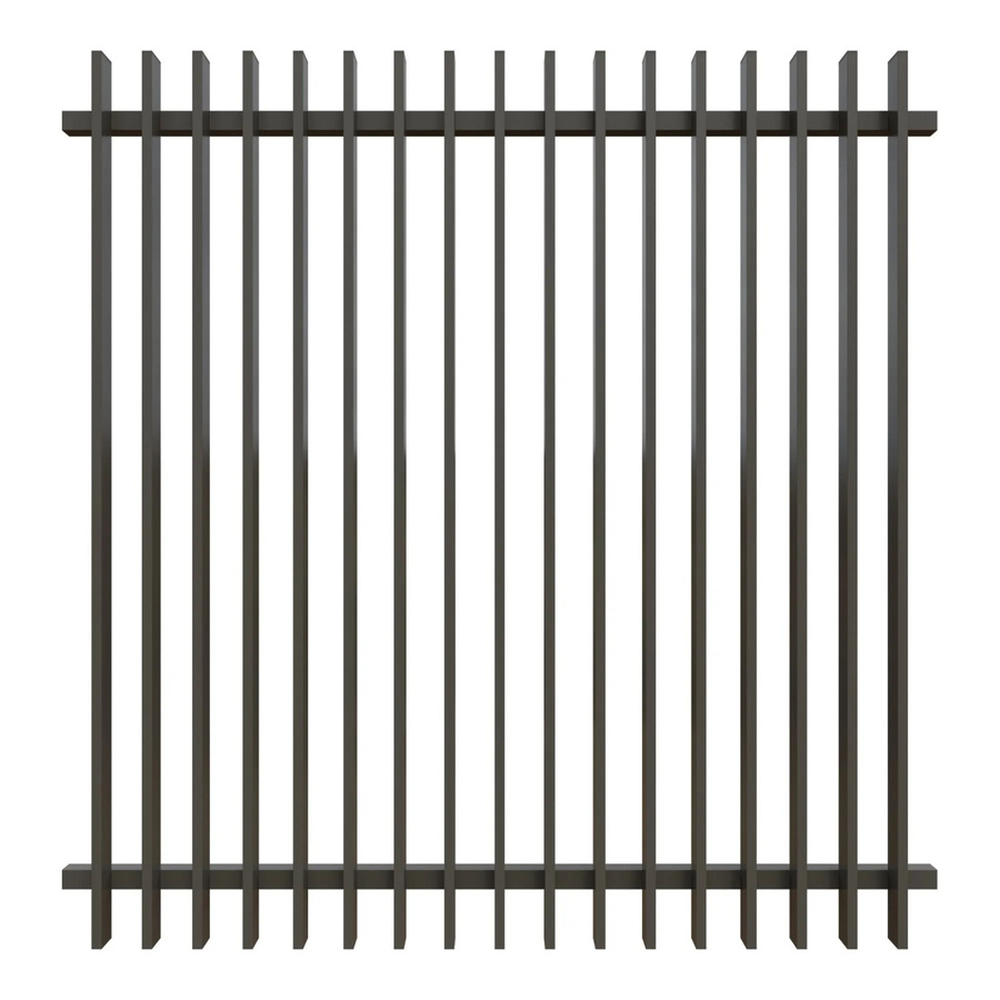 T&J Lattenzaun Husum Palisade aus Aluminium in Anthrazit, B/H: 180 x 180 cm - Bild 2