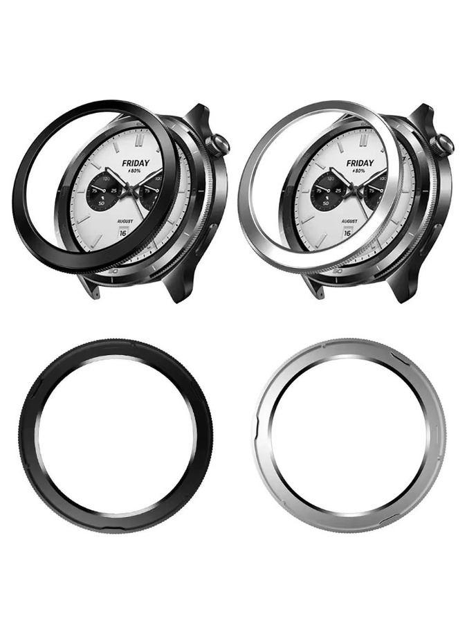 Xiaomi Smartwatch Schutzhülle, Schwarz, Unisex - Bild 3