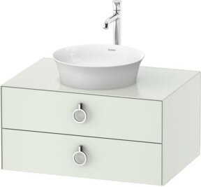 Duravit Waschtischunterschrank ohne Aufsatz White Tulip in Weiß matt, B/T/H: 80 x 40,8 x 55 cm - Bild 1