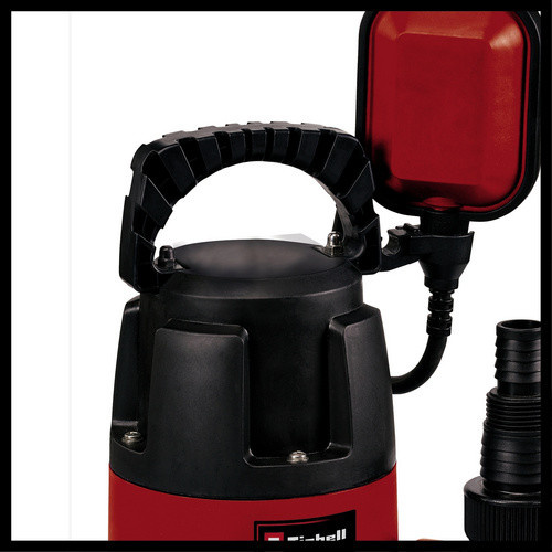 Einhell Tauchpumpe GC-SP 3580 LL in Schwarz-Rot mit 8000 l/h Förderleistung und 7,5 m Förderhöhe - Bild 7