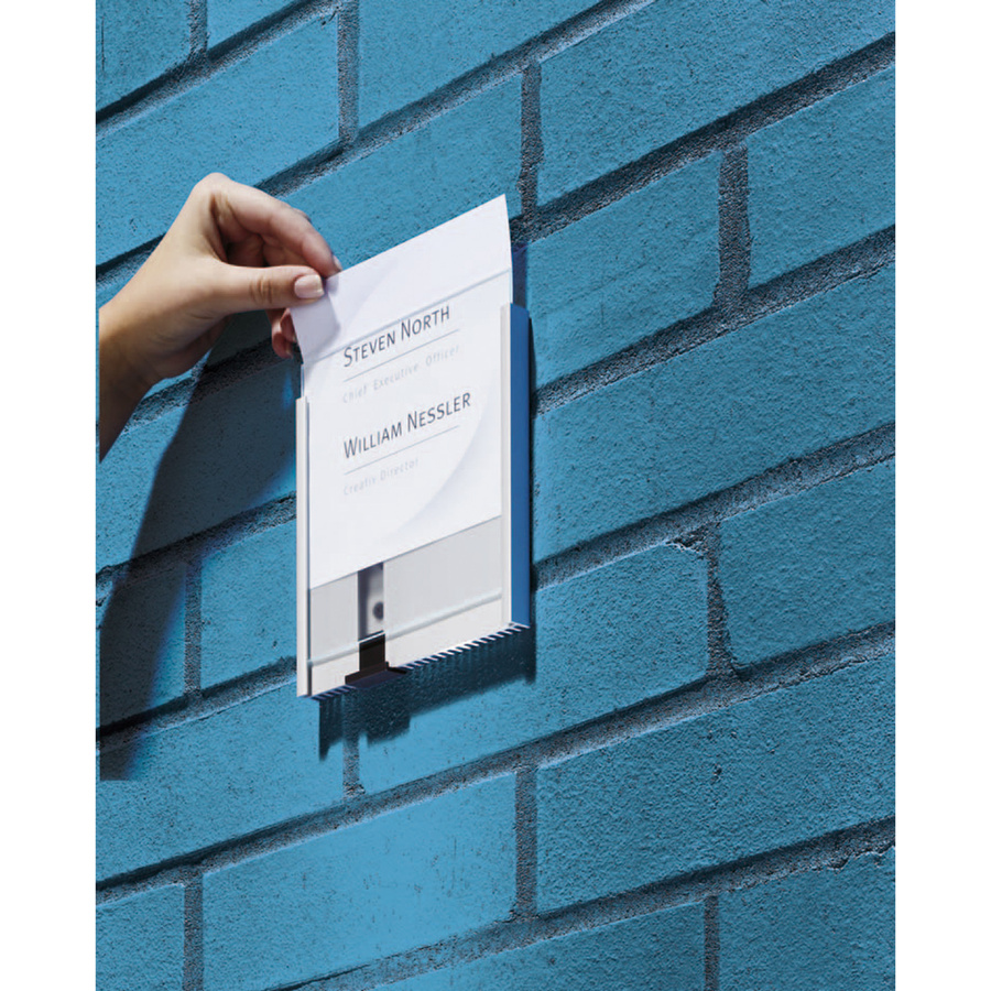 Durable Türschild Info Sign in Silber, B: 14,9 cm, H: 5,25 cm - Bild 2