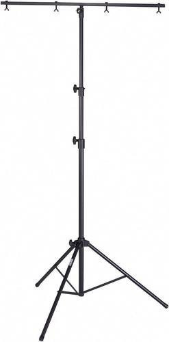 Adam Hall 590202 Stativ-System mit Traverse in Schwarz aus Metall, belastbar bis 15 kg - Bild 1