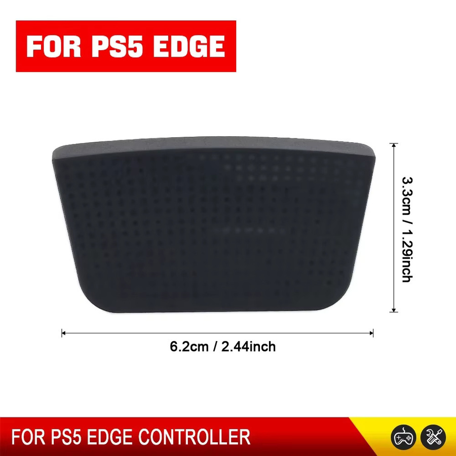 Royaldraid Ersatz-Touchpad aus Kunststoff für PS5 Edge Gamepad in Schwarz-Grau - Bild 4