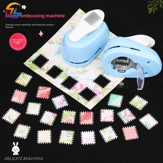 DIY Prägemaschine Embosser für Handwerk und Scrapbooking in Pink - Bild 1