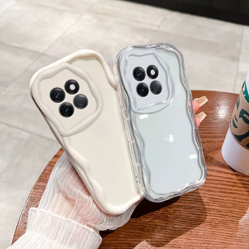 Transparente TPU Wellen-Softcase Schutzhülle für Honor X6b 4G und Honor X6b Plus - Bild 2