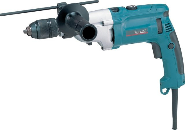 Makita Schlagbohrmaschine HP2071FJ mit 1010 W und MAKPAC in Blau - Bild 1