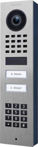 DoorBird D1102KV AP Türsprechanlage mit Bluetooth, WLAN und LAN in Edelstahl V2A Silber gebürstet - Bild 1