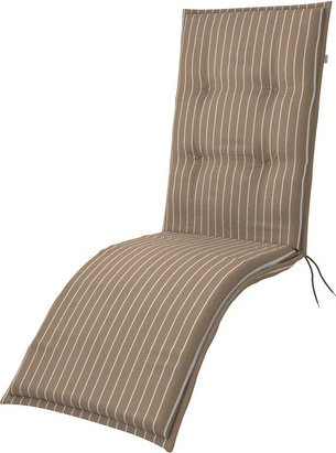 DOPPLER Liegenauflage Living aus Baumwolle in Braun, L x B x H: 170 x 48 x 6 cm - Bild 1