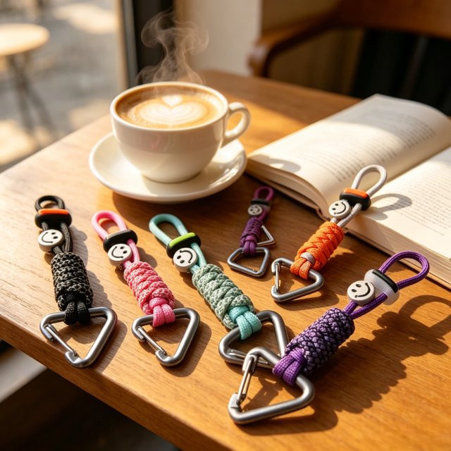 Paracord-Handyband, Aluminium, Multicolour, Unisex - Bild 1
